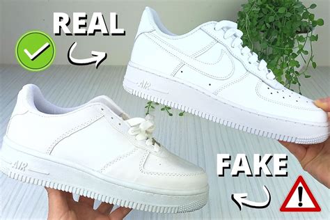 nike air force 1 fake vs real white|nike air force 1 authentication.